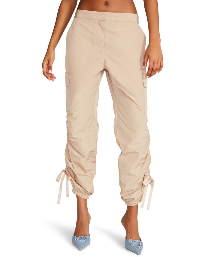 Khaki Steve Madden Hally Women's Pants | PH 3794ZYP